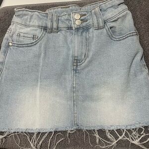 Girls denim skirt